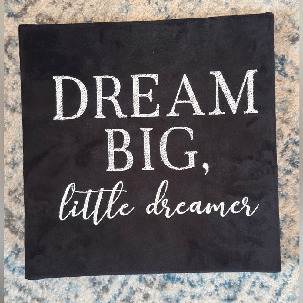 Velvet Black and White Inspirational Wall Art